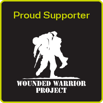 Proud Supporter of the Wounded Warrior Project