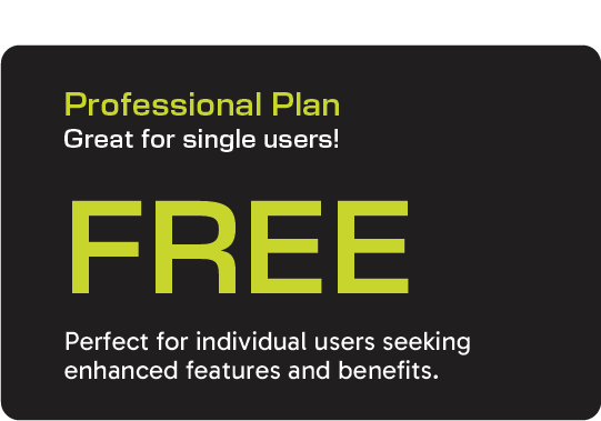 Monthly Professional Plan